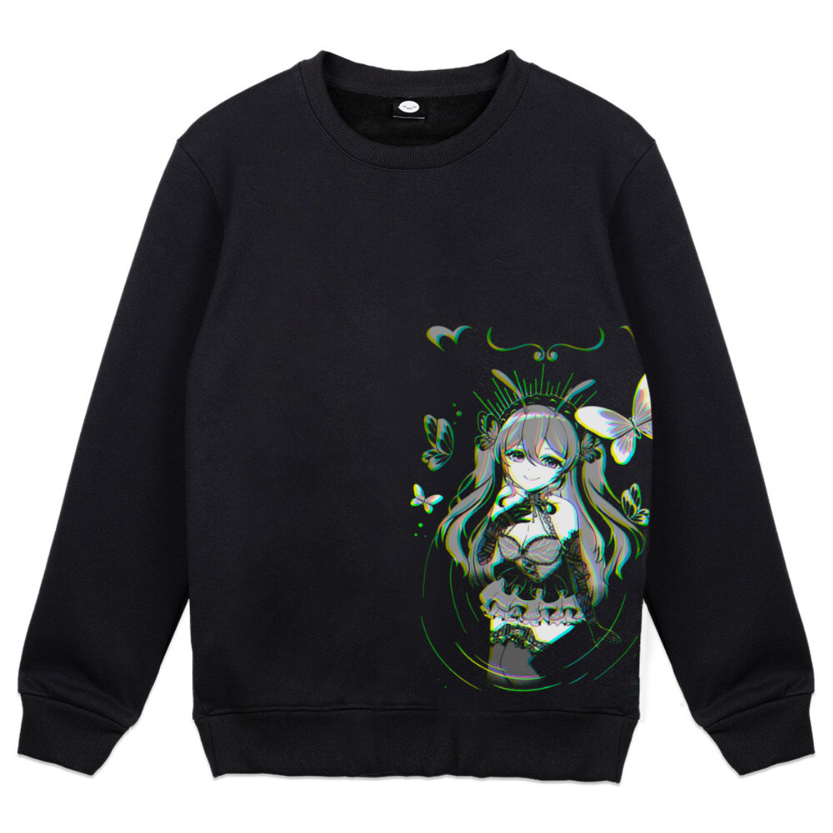 Yozzy Chroma Alien Crewneck (black)