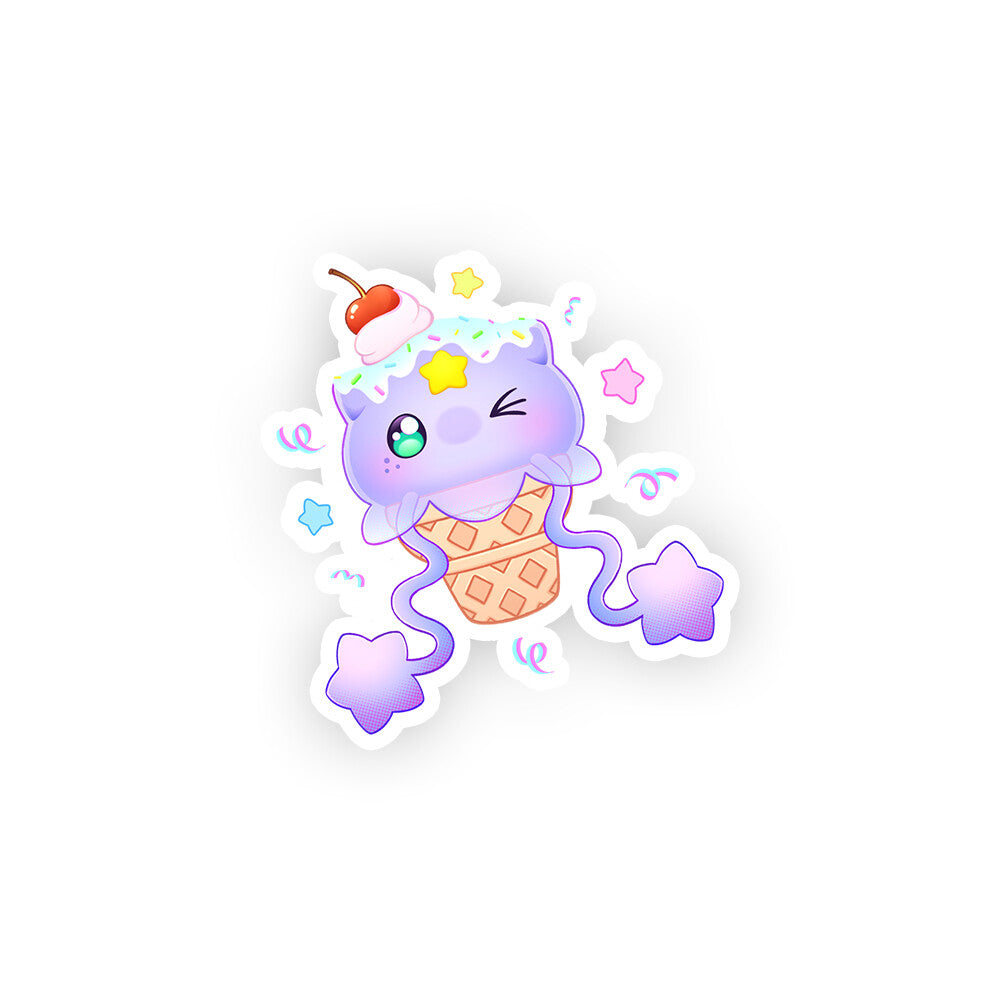 Starbii Ice Cream Sticker