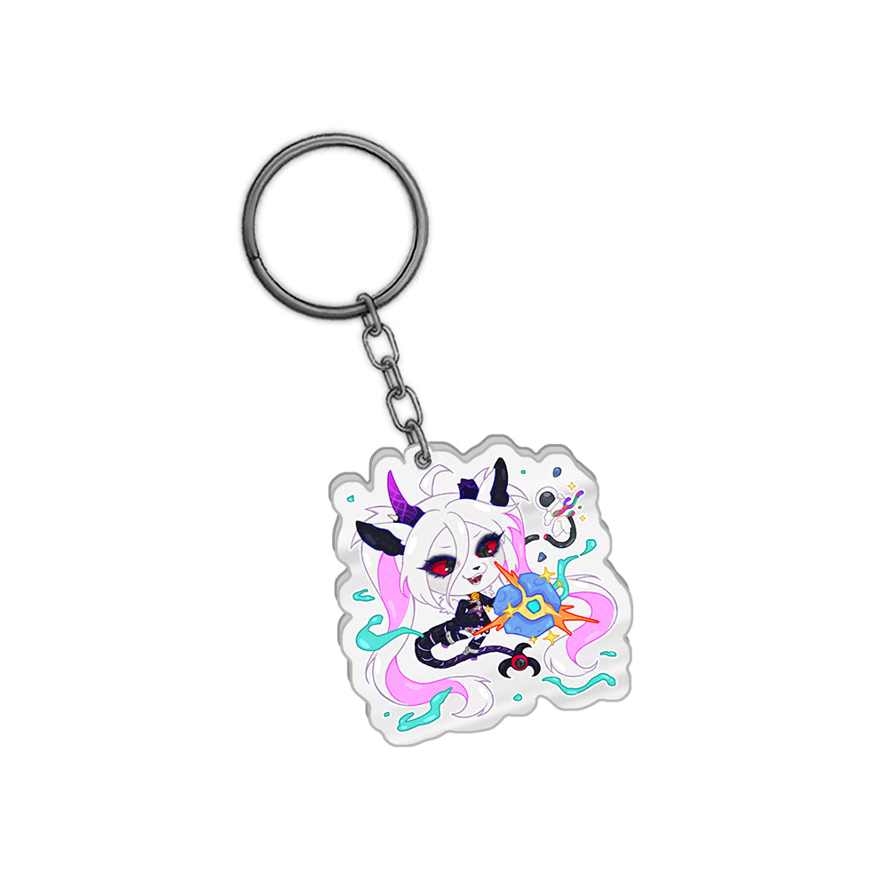 luna_tv_ "The Wolf" Keychain
