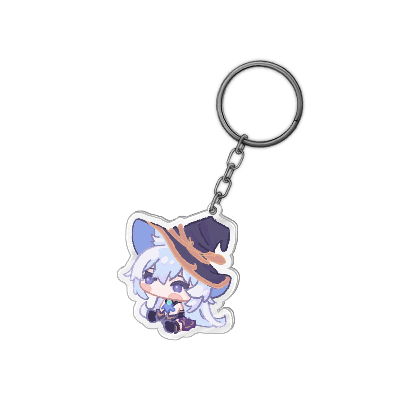 Maddiechoo Chibi Acrylic Keychain