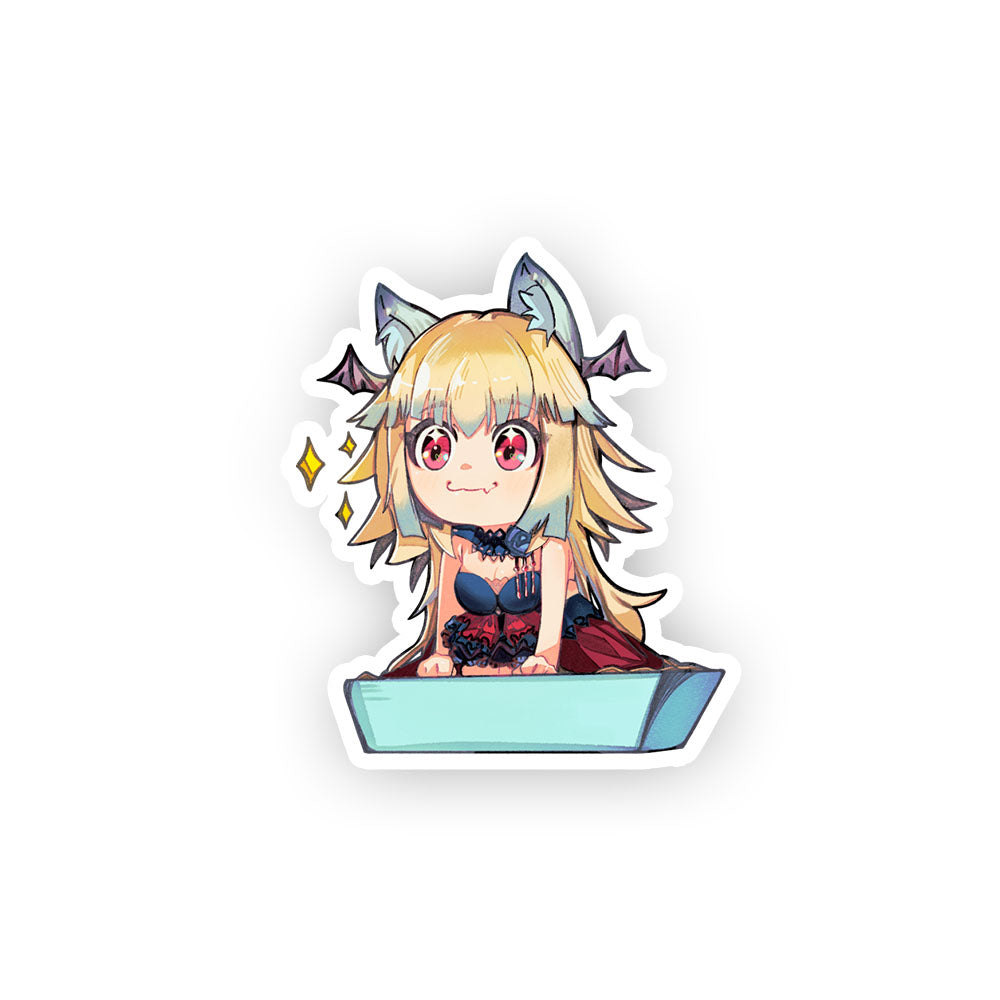 momomeowy Litterbox Chibi Sticker