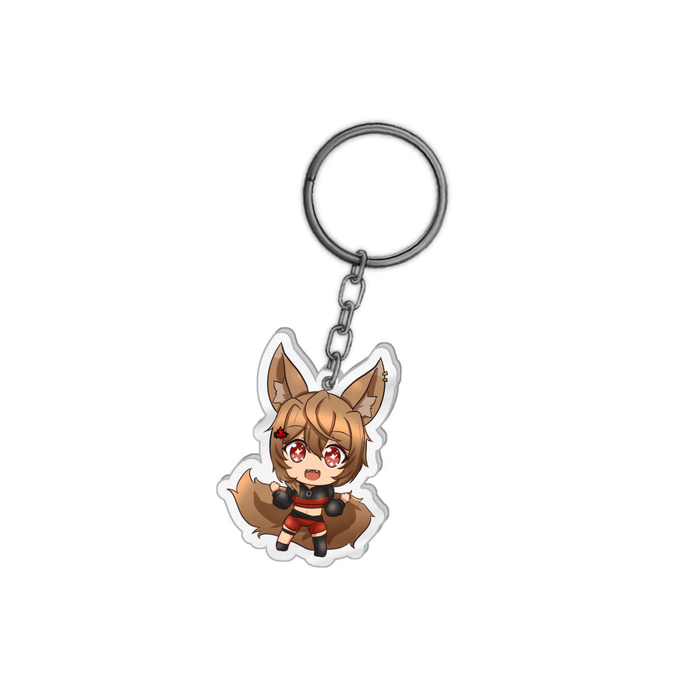 Myrawaa Excited Keychain