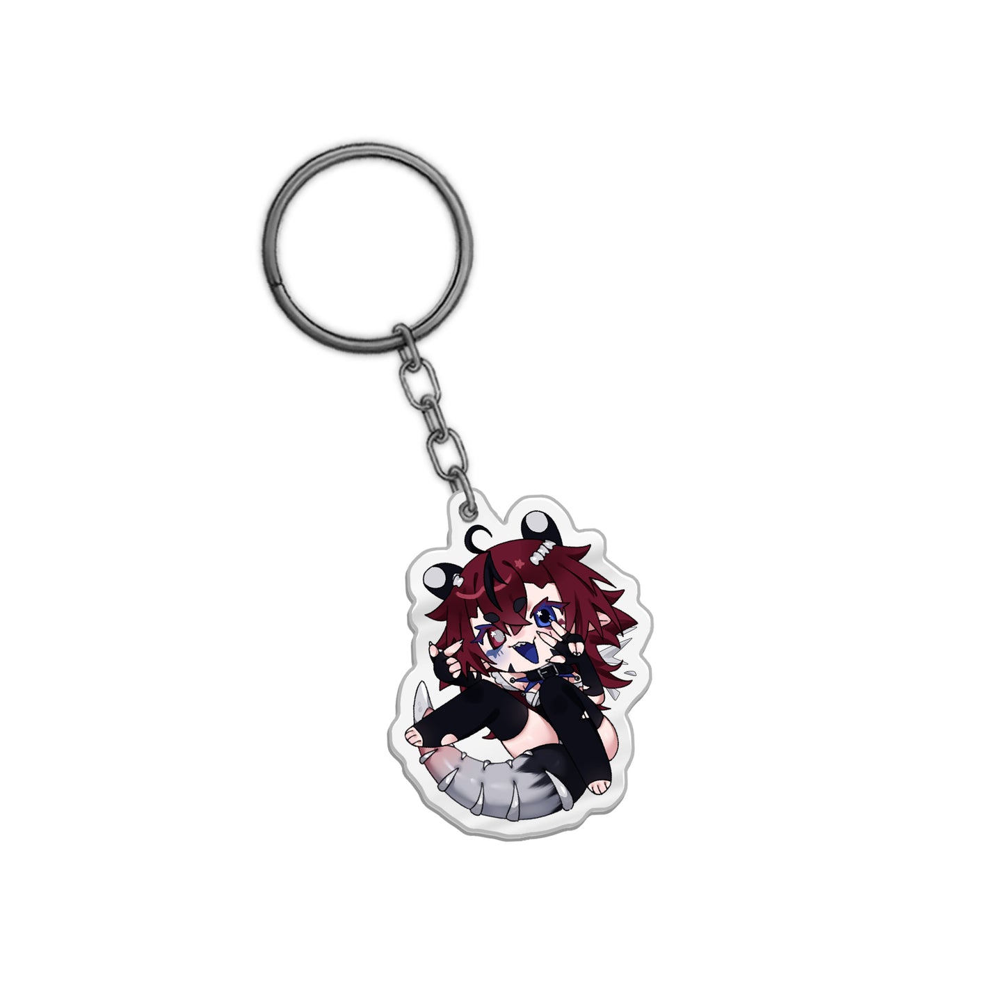 ounceMilia "Possum Peace Sign" Keychain