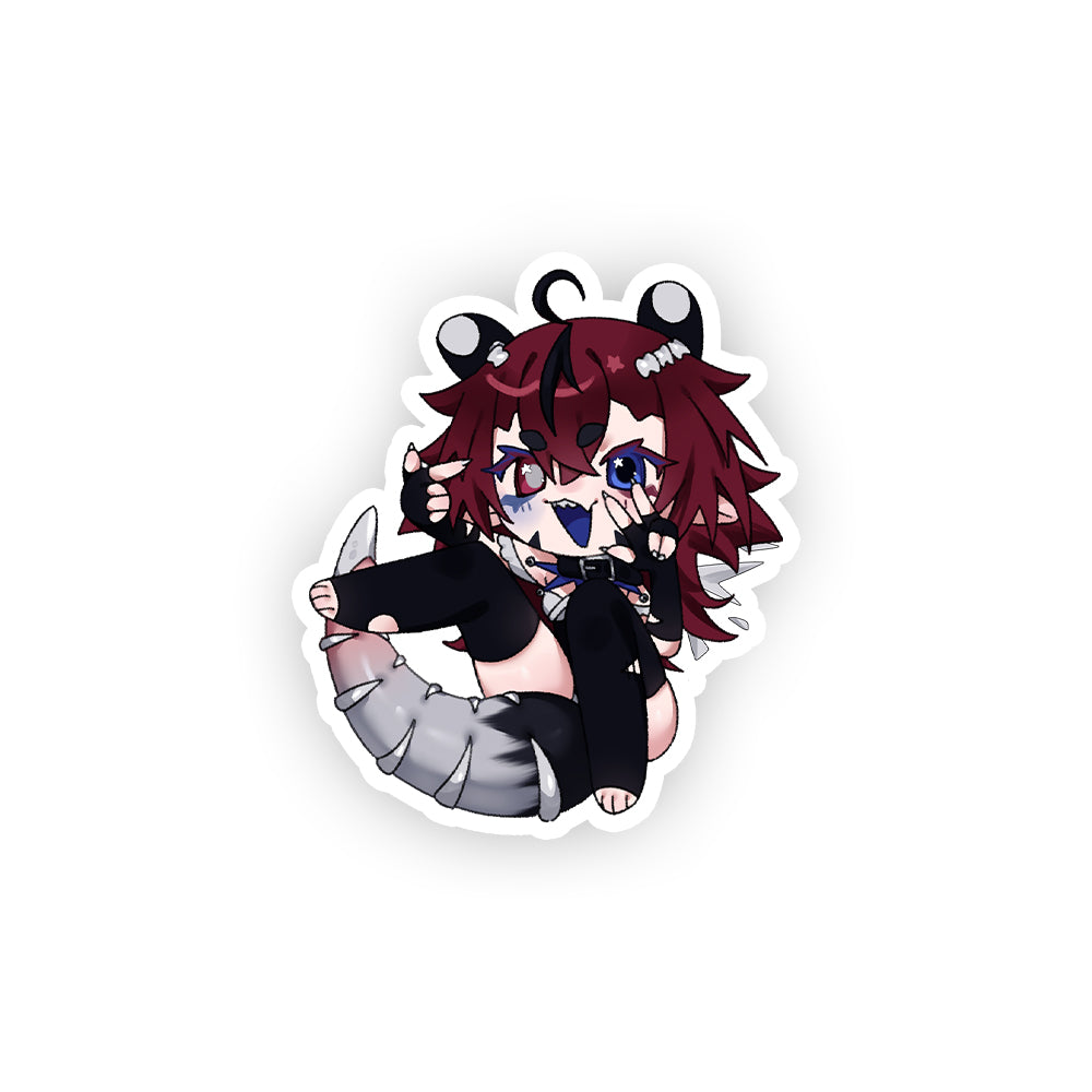 ounceMilia "Possum Peace Sign" Sticker