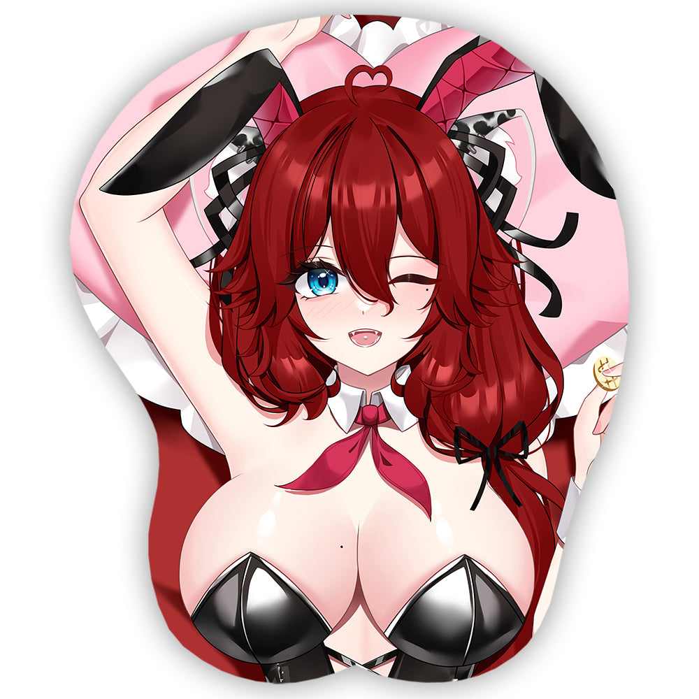 poison__lily 3D Mousepad