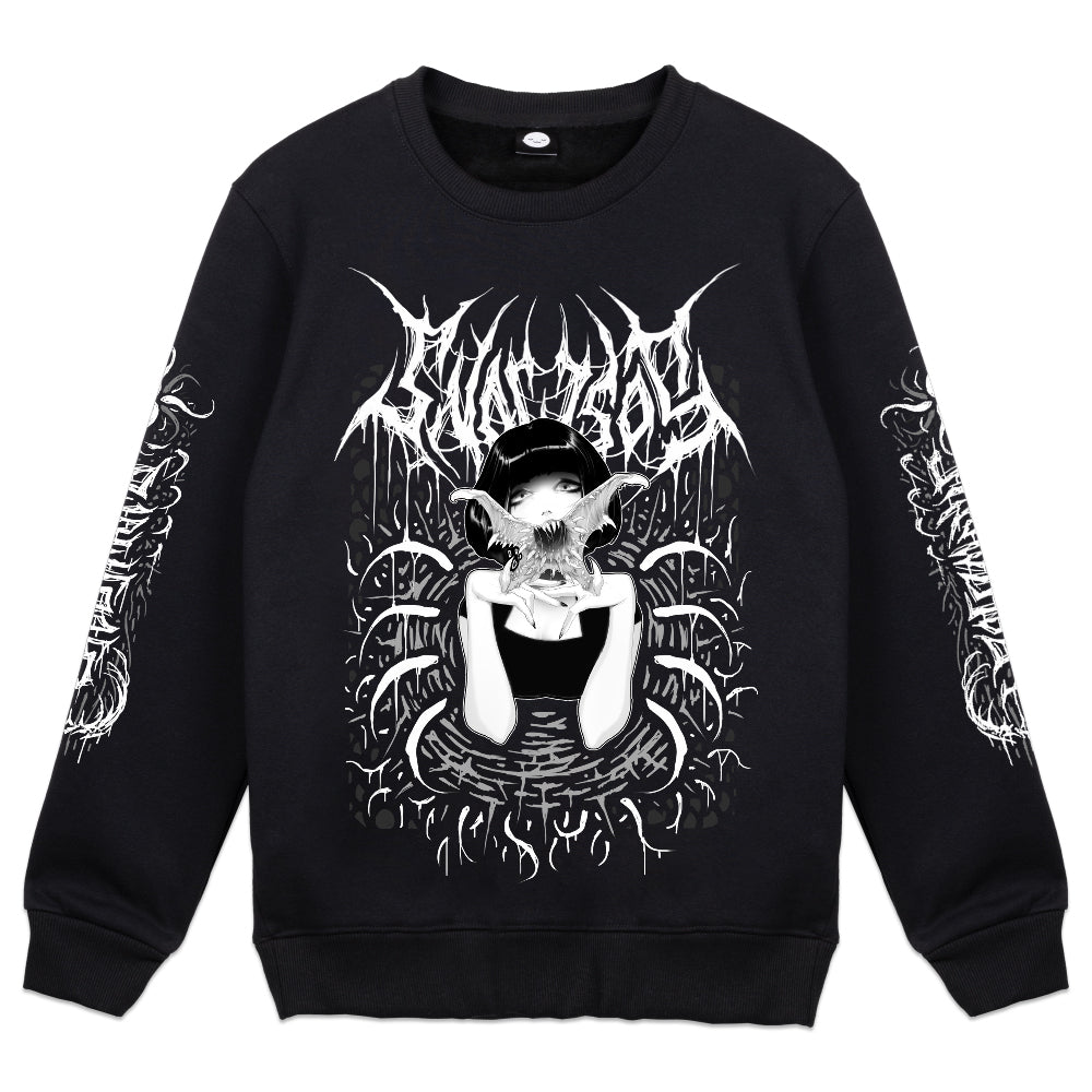 SNOW SOS Girl Dinner Crewneck