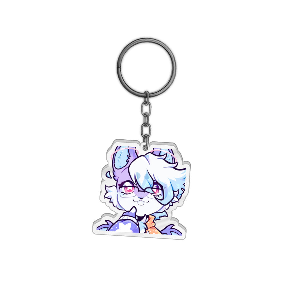 sweetstarcosmic "Pensive" Keychain