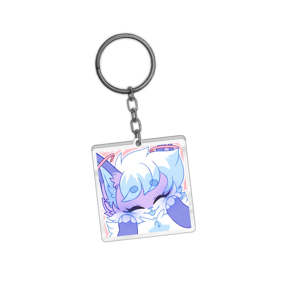 sweetstarcosmic "Tongue Out" Keychain
