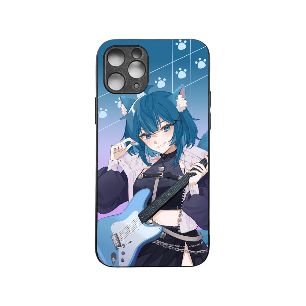 TsunamiCat Guitarist Phone Case UwU Market TsunamiCat Guitarist Phone Case UwU Market