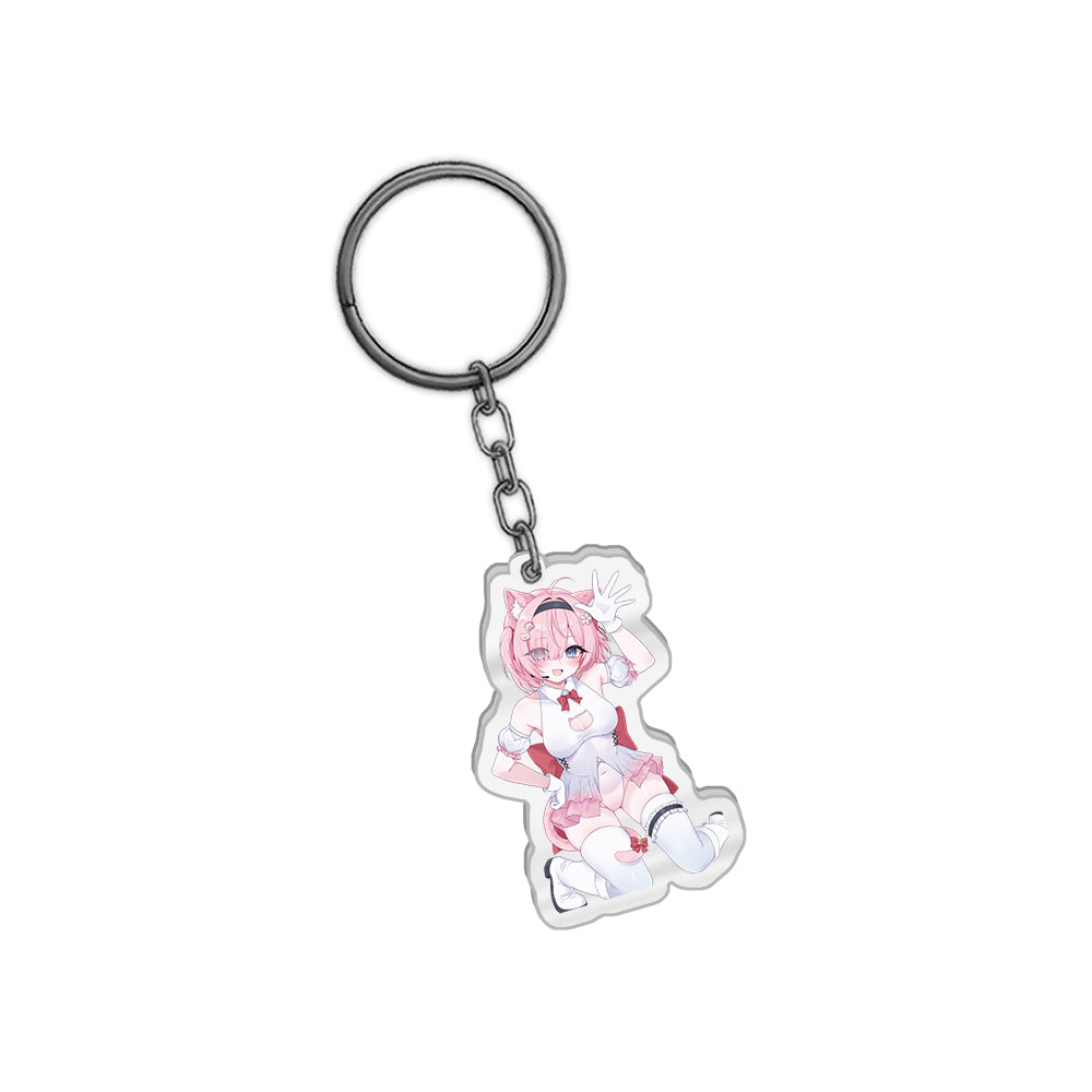 YomuFuwamochi Wave-Hi Keychain
