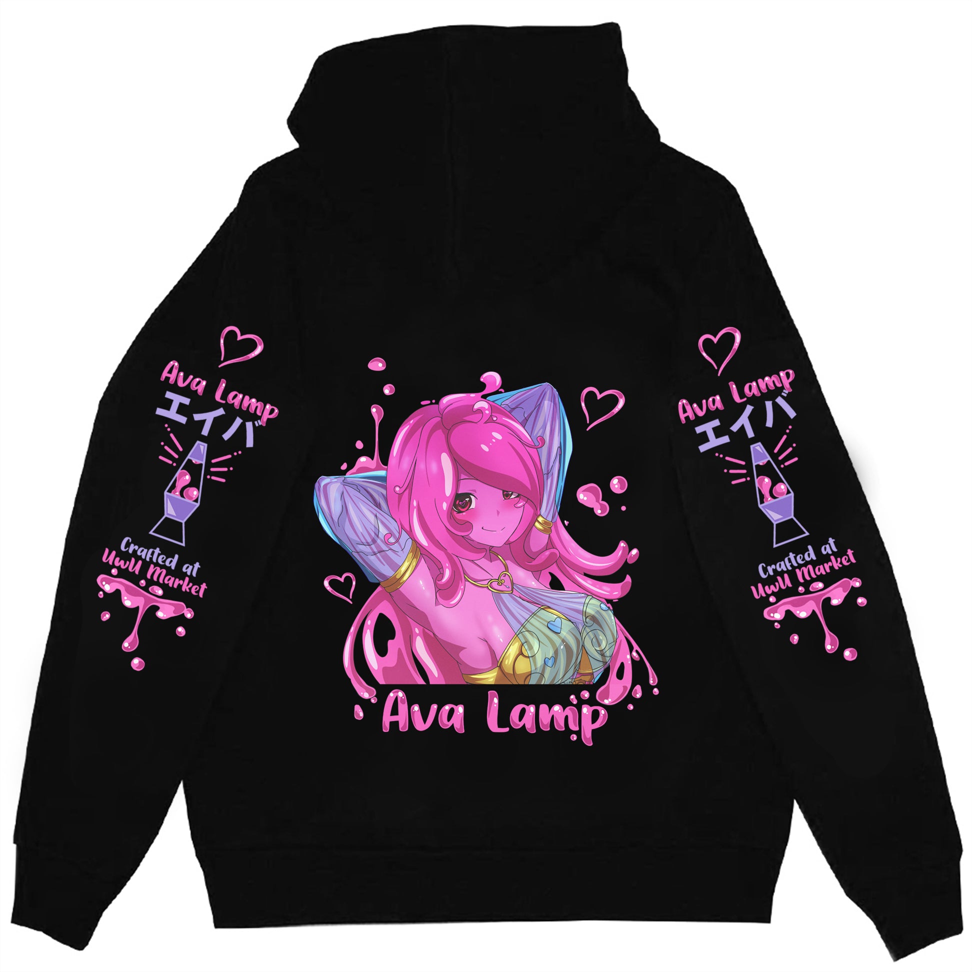 Ava Lamp Anime Streetwear Hoodie Uwu Market