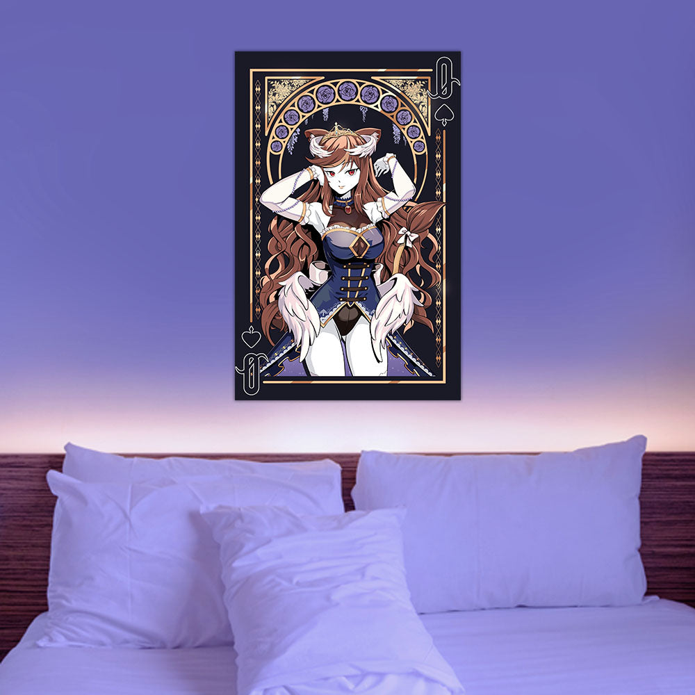 Hazumi Queen Of Spades Poster