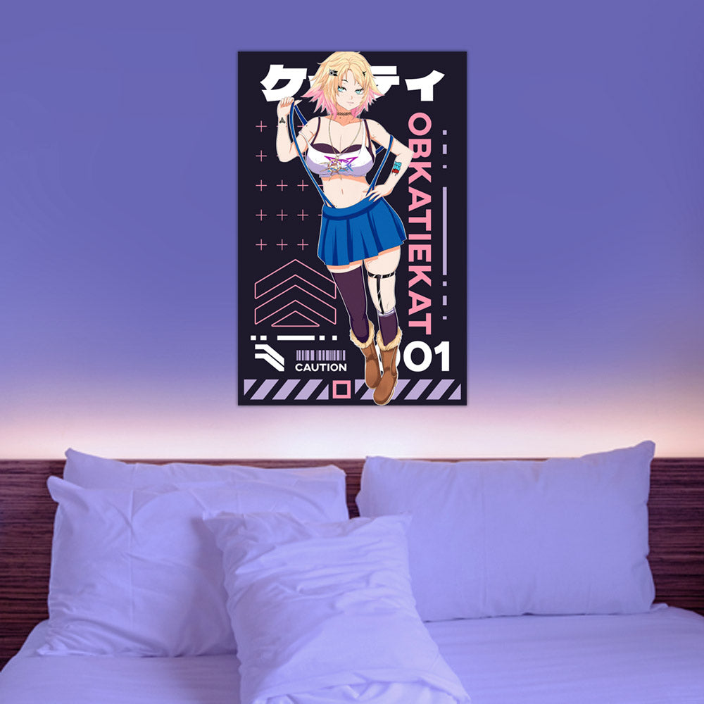 Obkatiekat Caution Poster