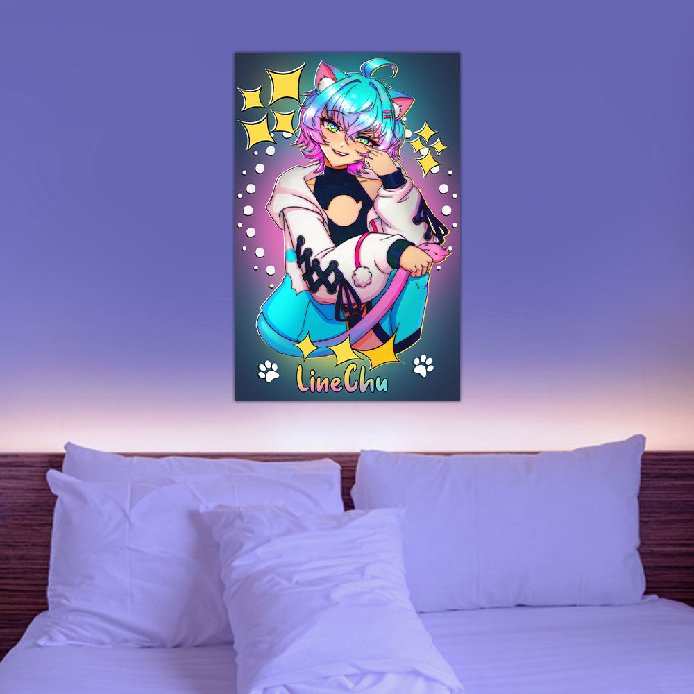 LineChu Glimmer Poster