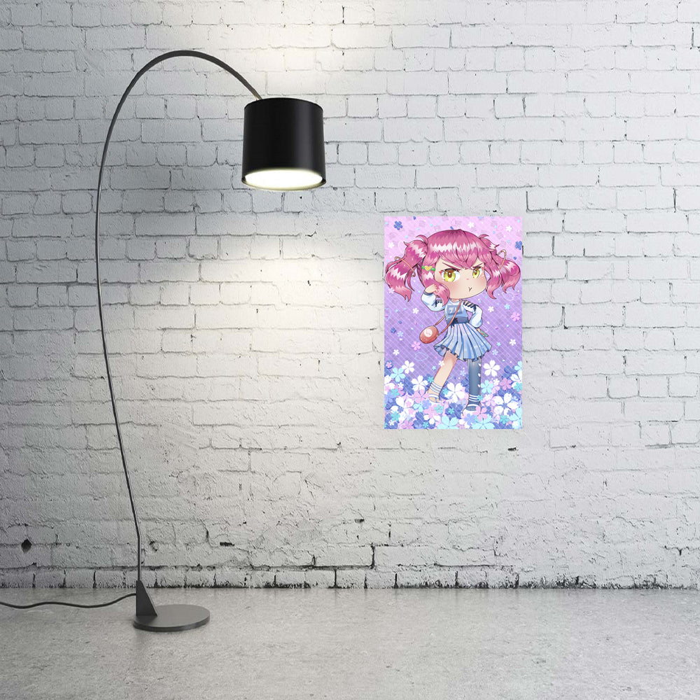 Tsundere Chibi Anime Poster
