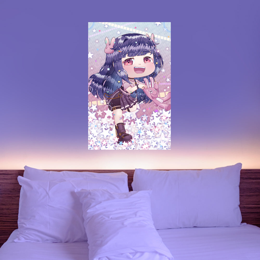 Yandere Chibi Anime Poster