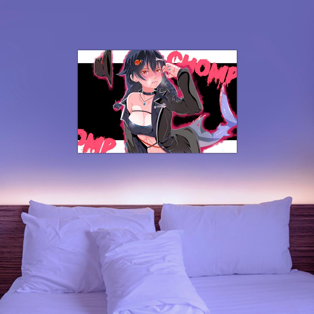 Mako CHOMP CHOMP Anime Poster