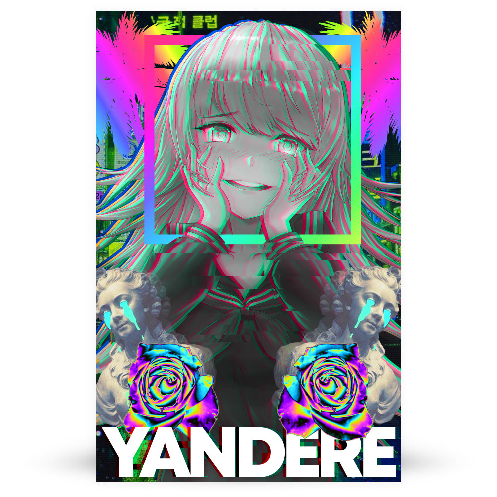 Yandere Anime Poster – UwU Market