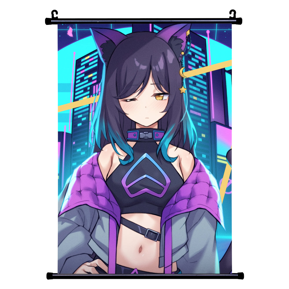 0EveZ "retrowave" Wall Scroll