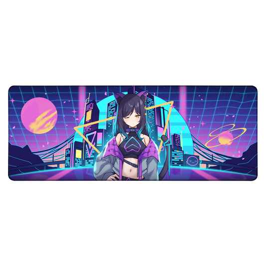 0EveZ "retrowave" XL Mousepad