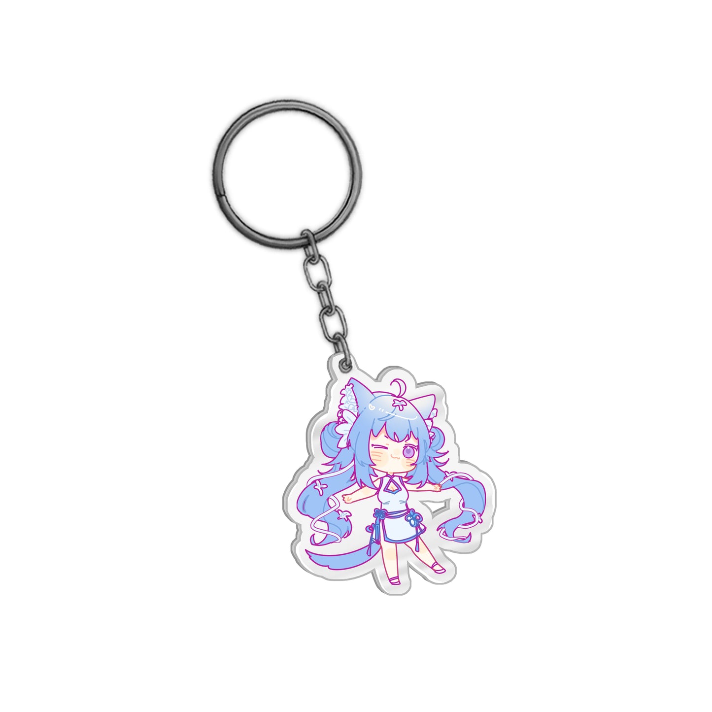 Nyacinths Wink Keychain