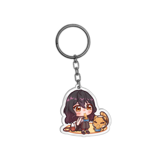 cptcamille Lunch Time Acrylic Keychain