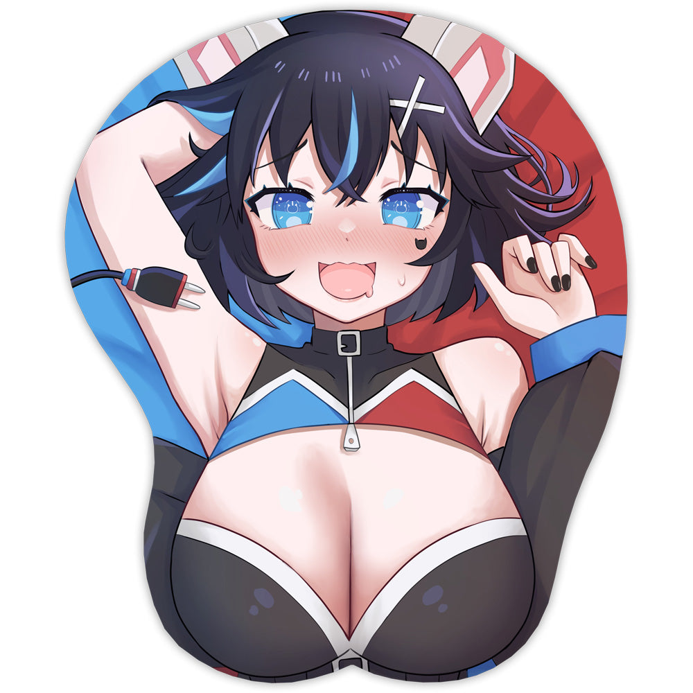 NekoReen Cybernetic Sweetheart 3D Mousepad