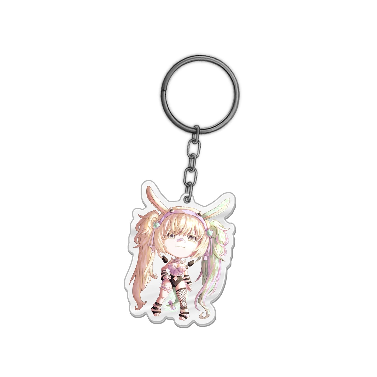 Kiskachan Bunny Girl Keychain
