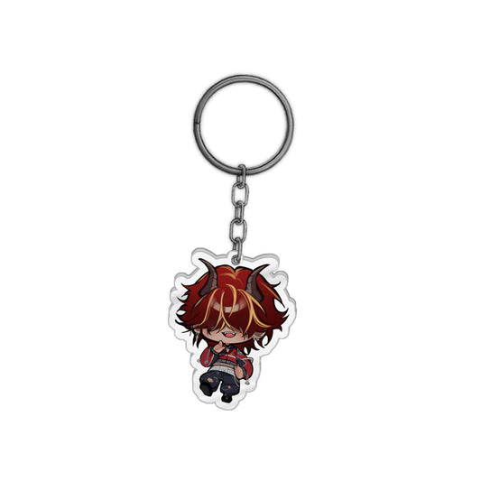 Abaddon Hair Down Chibi Keychain