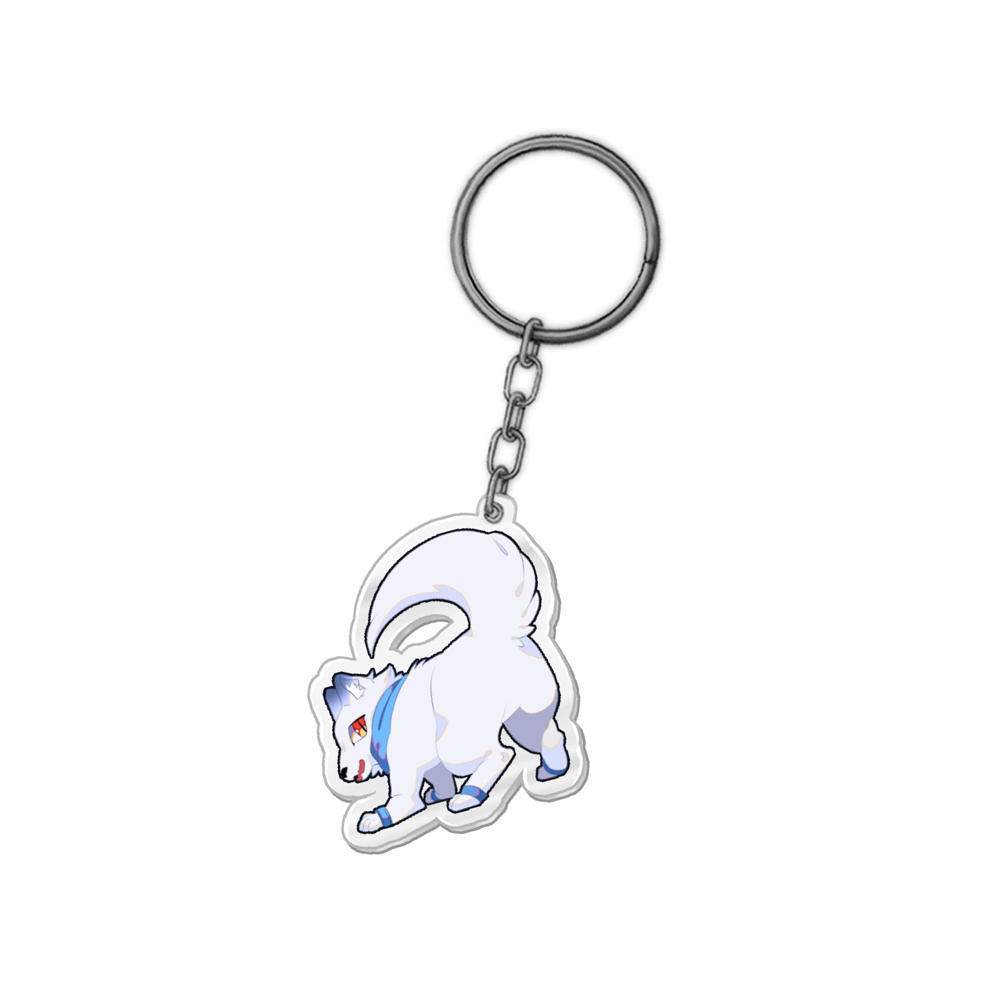 Brave Wiggle Acrylic Keychain