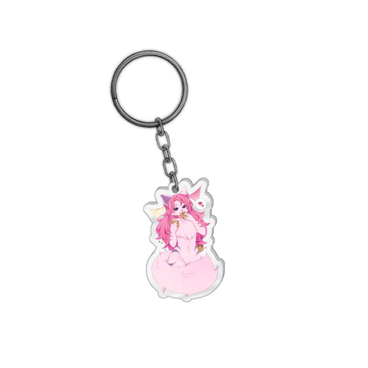 Aardpuff Cookie Keychain