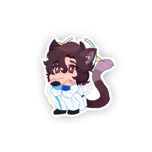 Abs_VT 'Cozy Catboy' Sticker