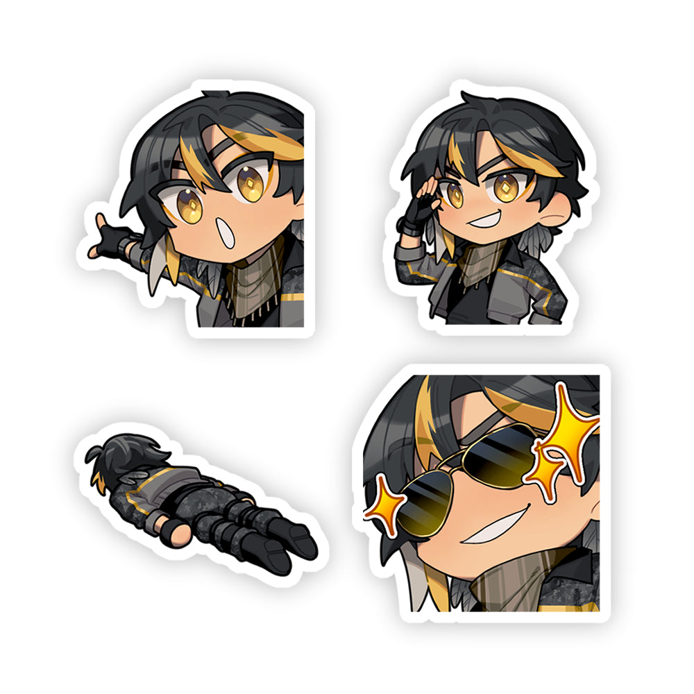 Ace Windhover "Emote" Sticker Pack