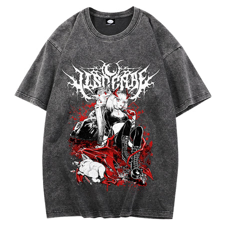 Viscerae Acid Wash T-Shirt
