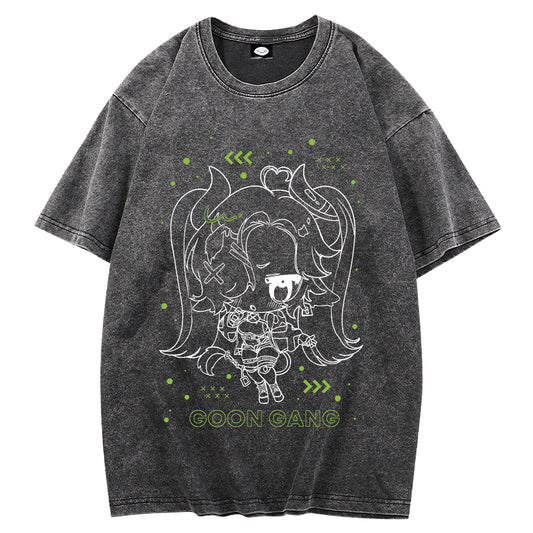 Morgana Goon Gang Acid Wash Shirt