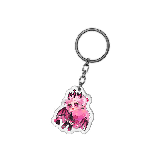 EvelynnDE Demon Love Chibi Keychain