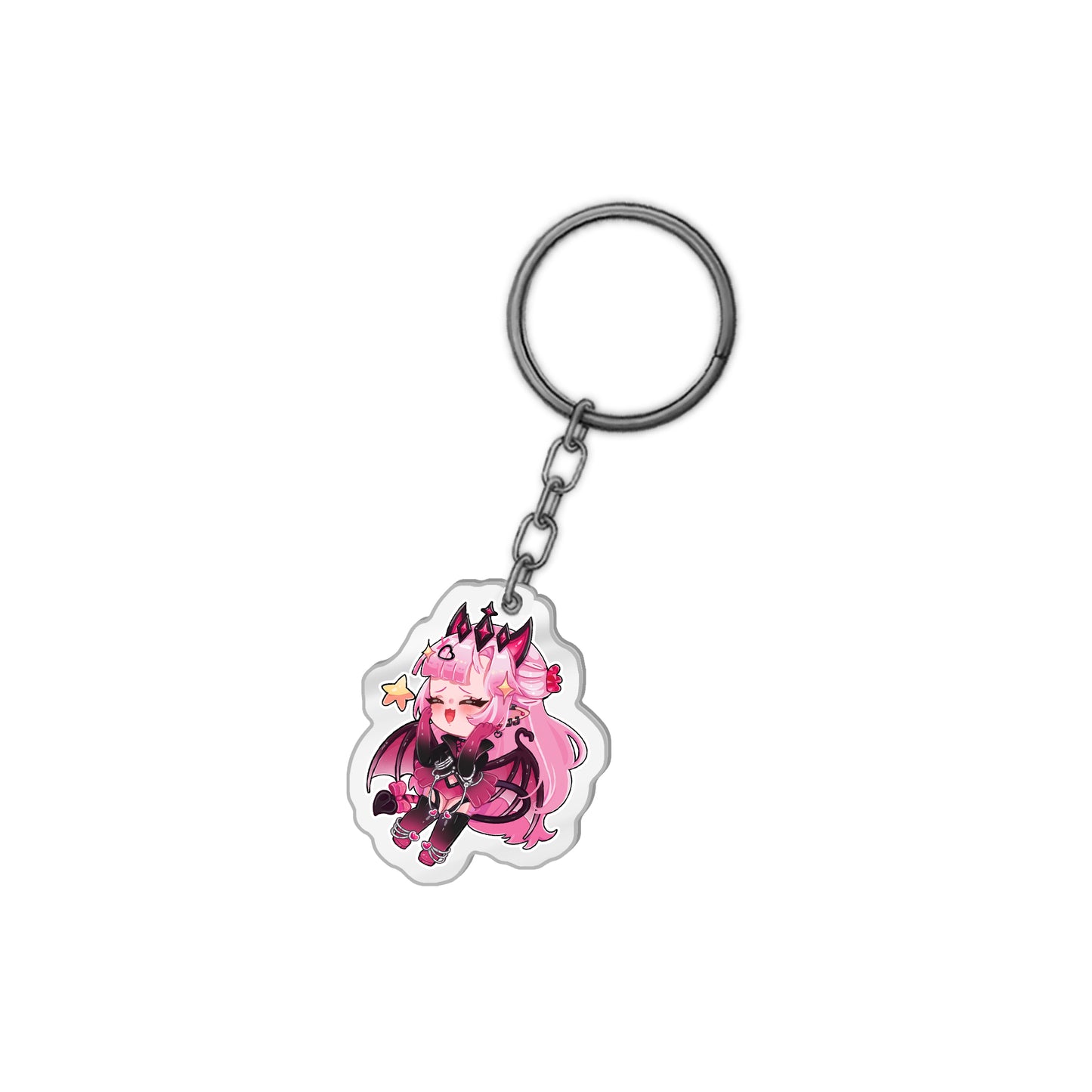 EvelynnDE Excited Chibi Keychain