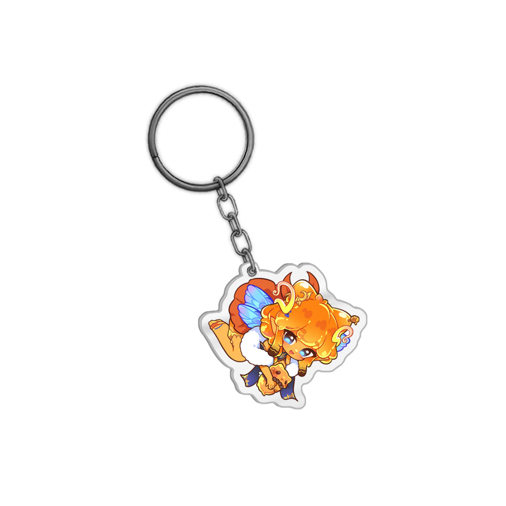 QueenieBeBee Happy Keychain