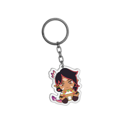 Quetzu Solscale Keychain