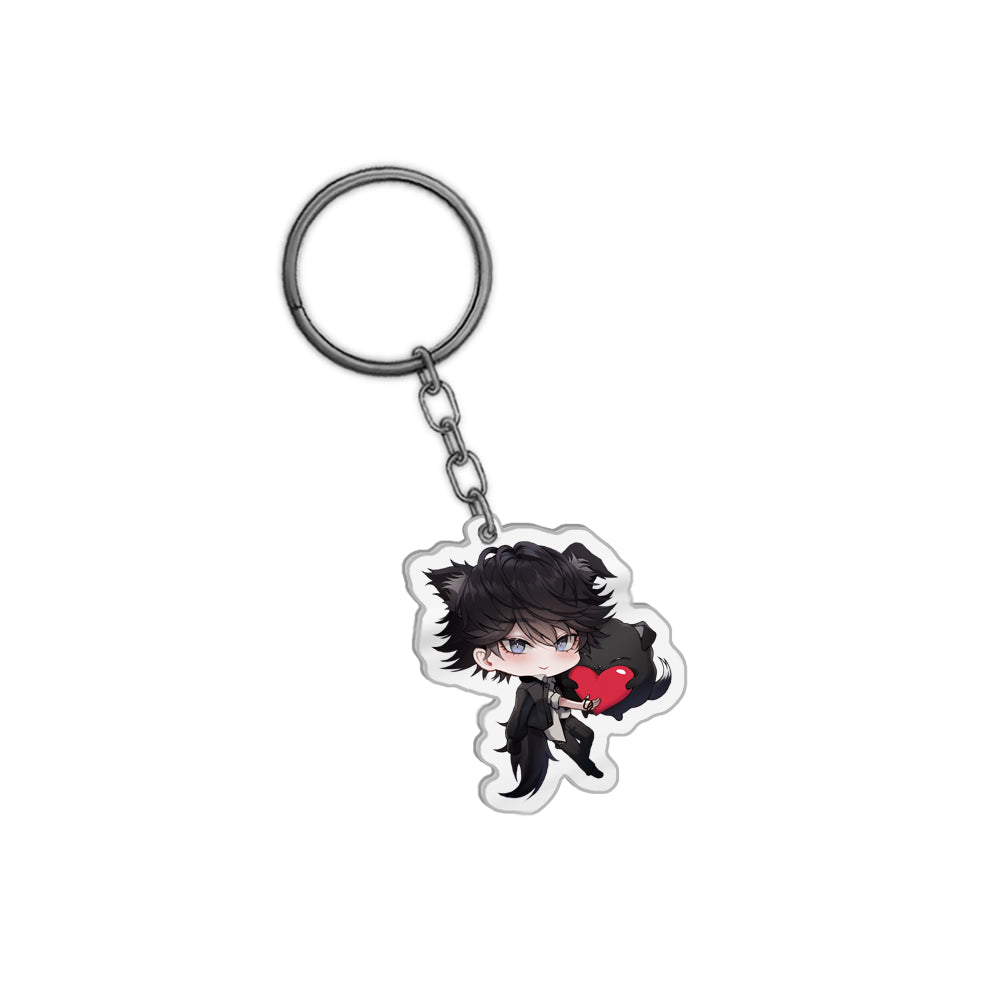 DoggoDoro Heart Keychain