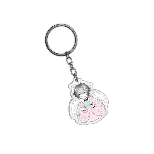 StarBoyMysti Starry Angel Keychain