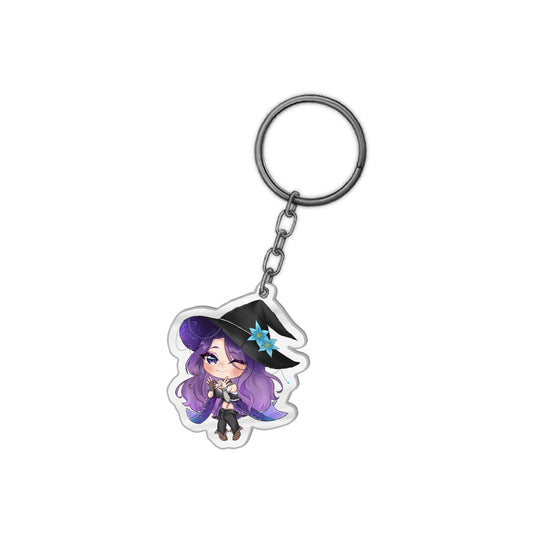 SkiaObsidian Chibi Keychain