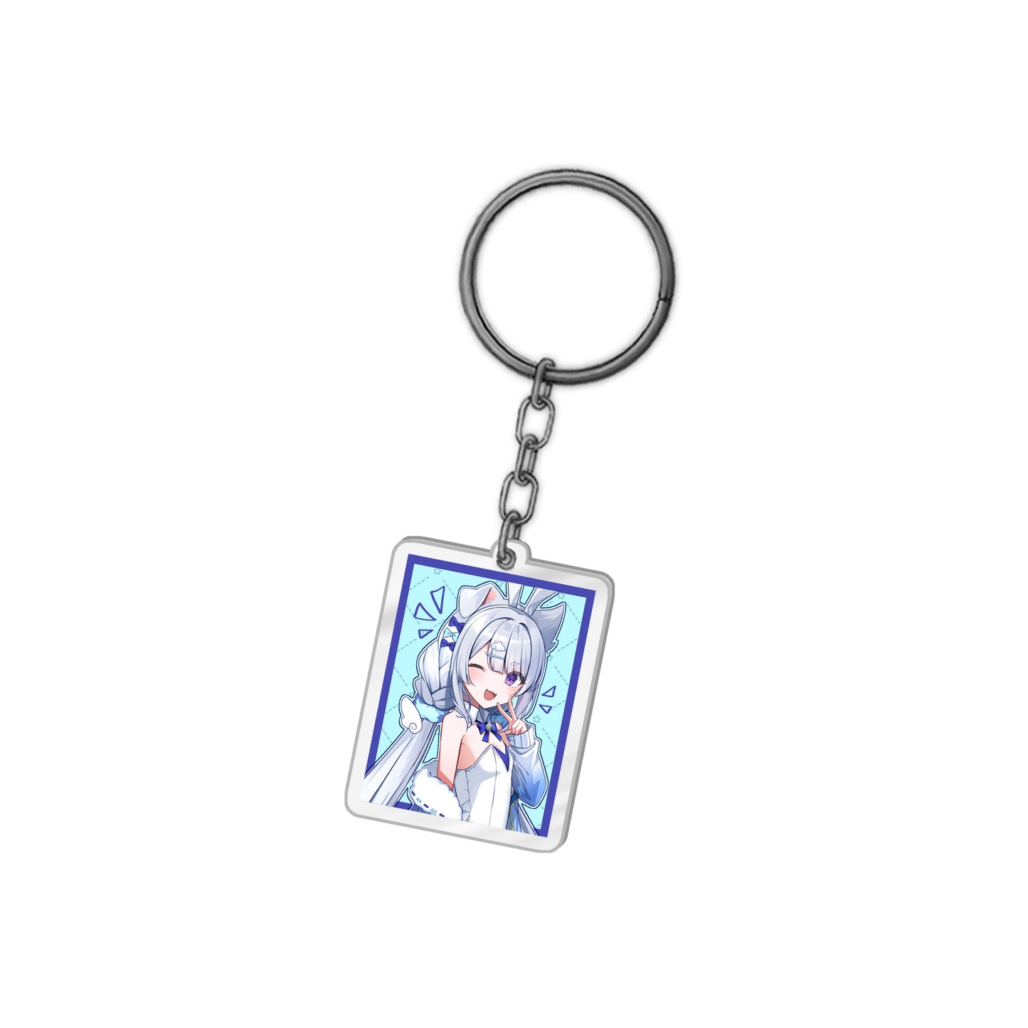 Utahime Mochizuki "Very Bunny Valentine's" Keychain