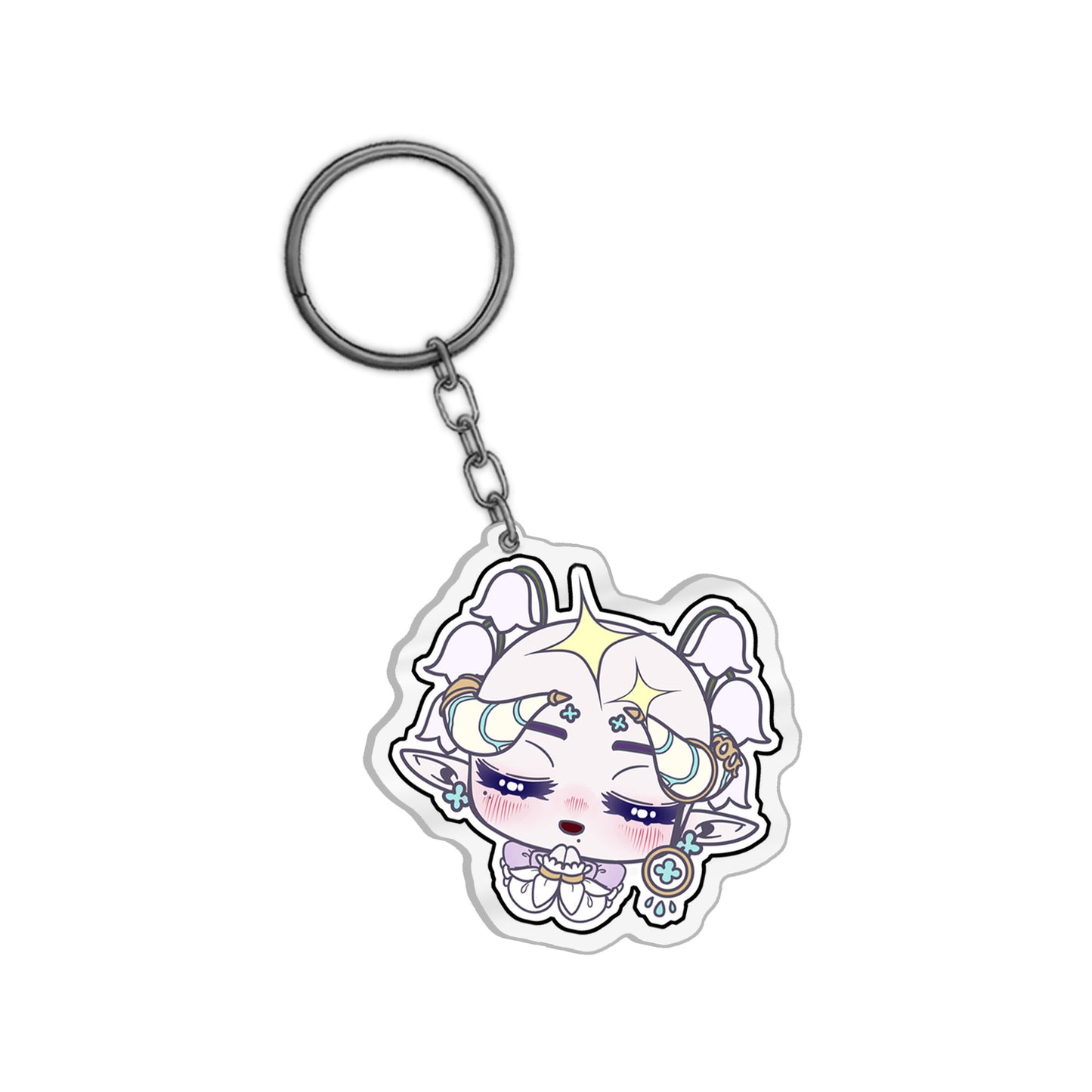 Noctiluca Luminos Bald Keychain