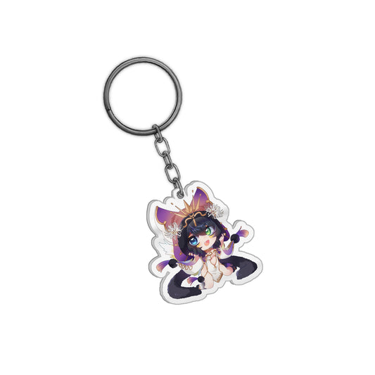 Winterwolve Chibi Jump Keychain