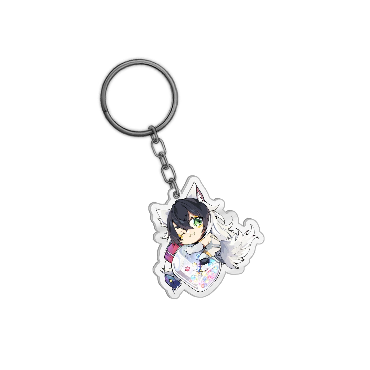 Winterwolve Star Bits Keychain