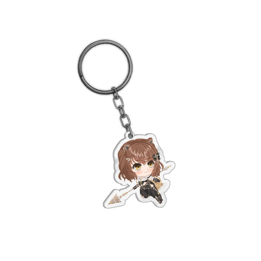 Ashybrs Bear Goddess Keychain