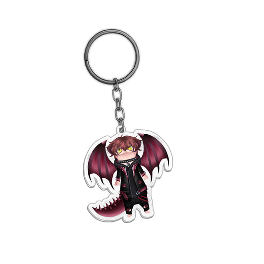 Draggonfire Gecko Keychain