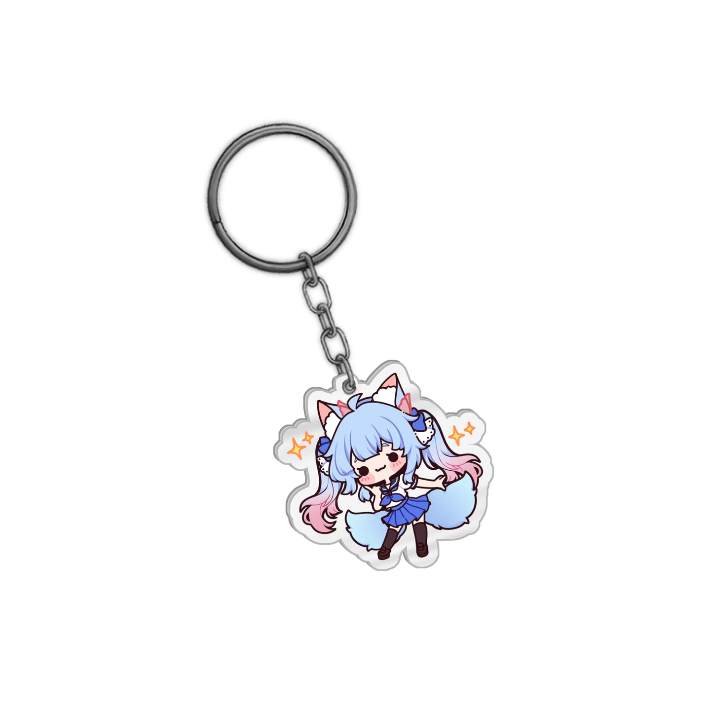 Mifuyu School Uniform Keychain