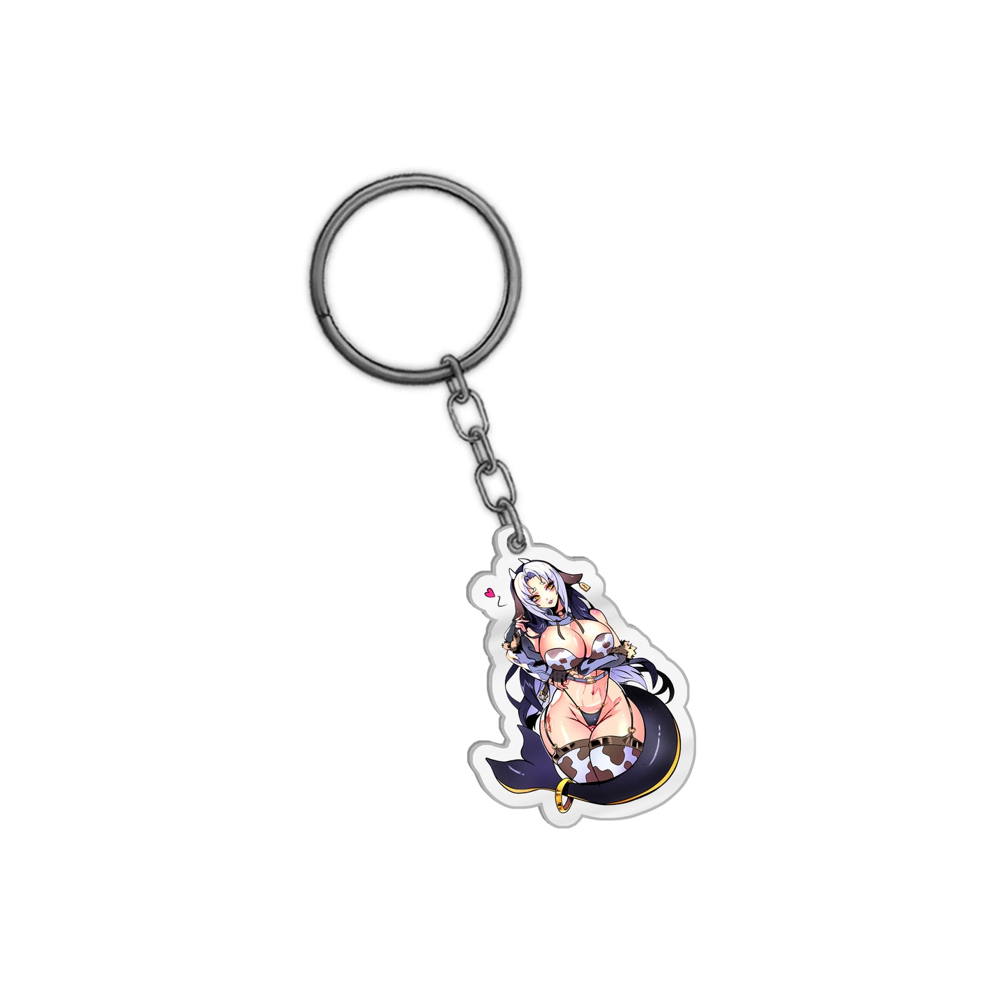 OrcaTsukii Flirt Keychain